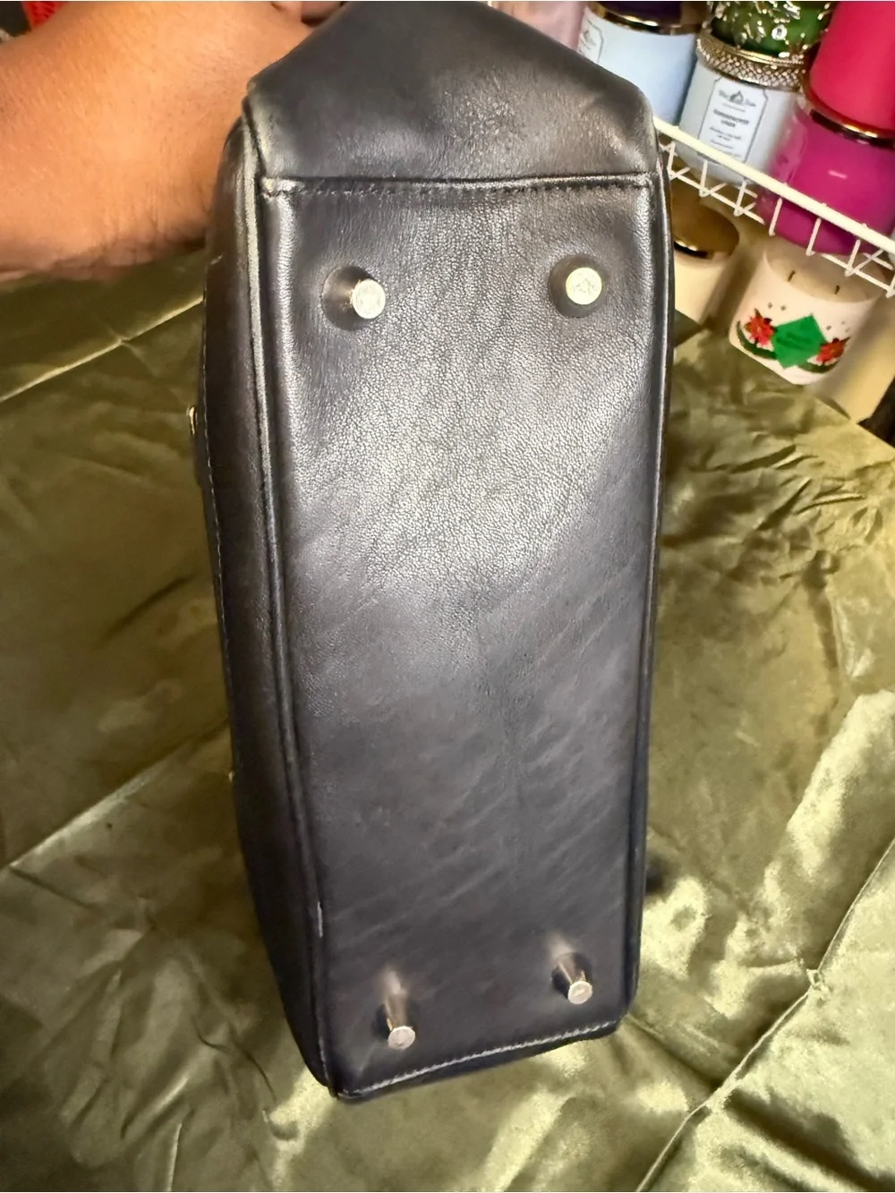 Coach Bonnie’s Legacy Mini Boston Satchel – Black Leather | Style 9421